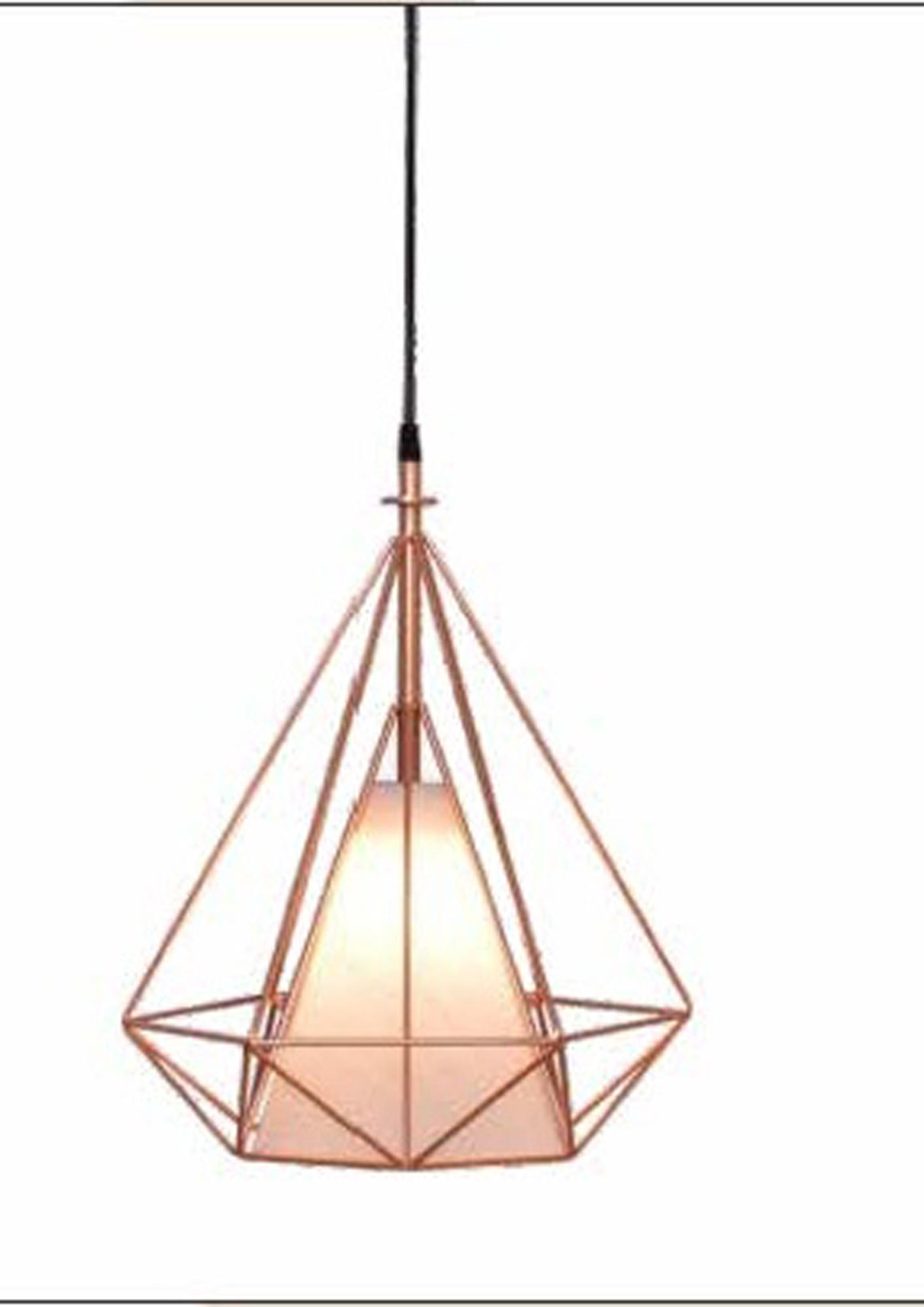 Beyond Lights - Copper Cage Pendant- GL